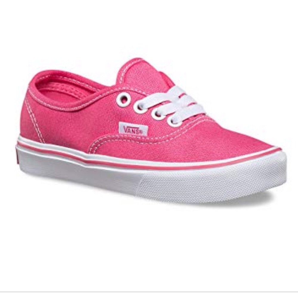 Girls Vans Pink Glo